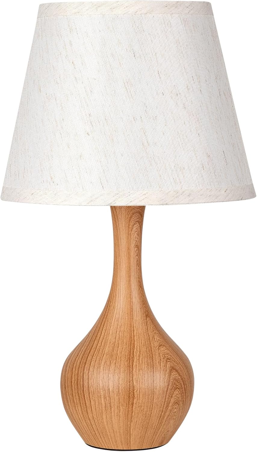 16.1" Touch Table Lamp for Nightstand, 3 Way Dimmable Small Bedroom Lamp