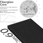 Olanglab Fiberglass Acoustic Wall Panels 4 Pack, 11.8'' x 23.6'' Sound Panels - Image 4
