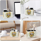 Famame Sloth Sunflower Pencil Holder - Image 3