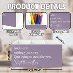 XPH Purple Christian Pen Pencil Holder Organizer - Image 7