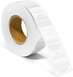 1 Inch Round Color Coding Labels, 1000 Dots Per Roll Transparent Color Coded by Unknown