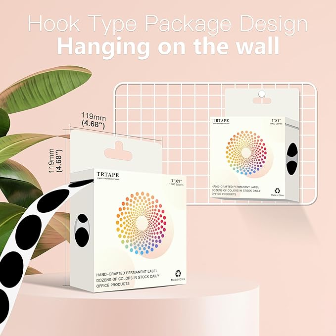 1 Inch Round Color Coding Labels, Round Color Dot Labels - Image 3