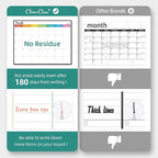 Magnetic Dry Erase Monthly Calendar Set - Image 4