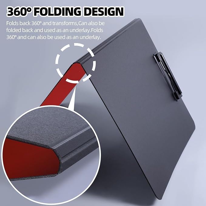 FRETONBA Clipboard Folder, A4 Foldable Clipboard - Image 5