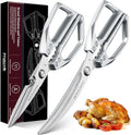 HUUSK Kitchen Scissors Set Silver by HuuskKnife