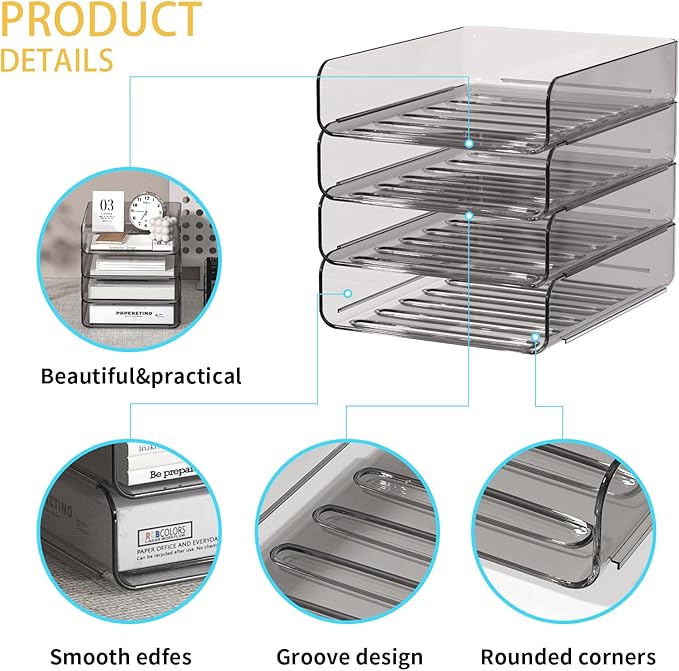 FANXIYQ Clear Paper Organizer - Image 6