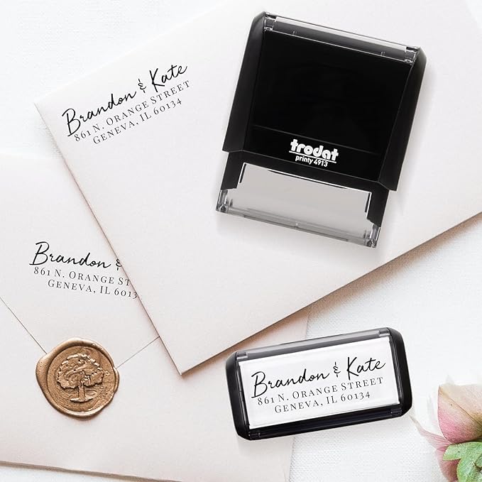 Self Inking Modern Address Stamps | Custom Return Address Stamper - Image 7