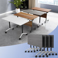 Conference Table Flip Top Mobile Conference Room Tables, Folding Conference by WYMHYZ