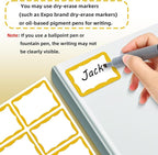 405 Pcs Gold Name Tag Stickers - Image 4