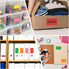 PATIKIL 1000Pcs Colored Coding Labels Stickers, 5x3 Inch Rectangle Inventory - Image 6