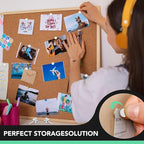 E BAVITE Magnetic Push Pins, 80 Sets Magnet Thumbtack - Image 6