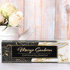 Personalized Name Plate for Desk Custom Acrylic Desk Name Plate Custom Employee - Image 2