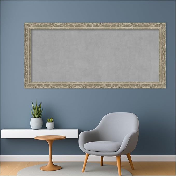 Amanti Art Silver Framed Magnetic Board 24x52 Oversize Vision Board - Image 5