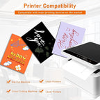 Guakicae 32 Sheets Orange Cardstock 8.5 x 11 - Image 4