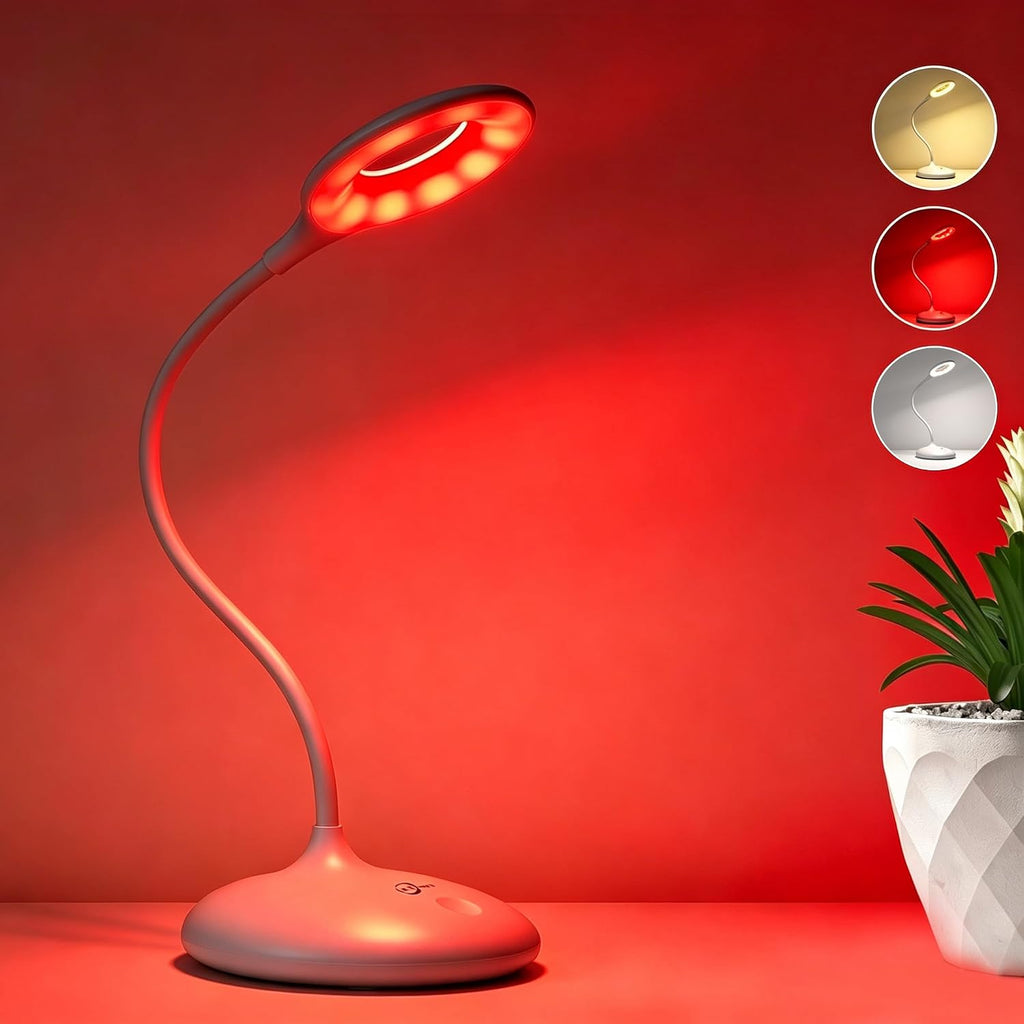 desk lamp with 670nm red light therapy for, main product view