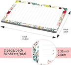 SXboxing Sticky Notes 4X6 Inches, 2 Pack Large Cute Self-Stick Pads, Bright - Image 4