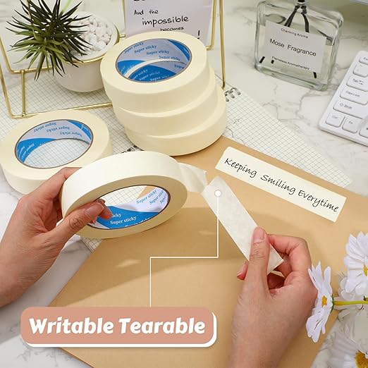 Fainne Masking Tape Bulk General Purpose Masking Painting Tape 55 Yards - Image 5