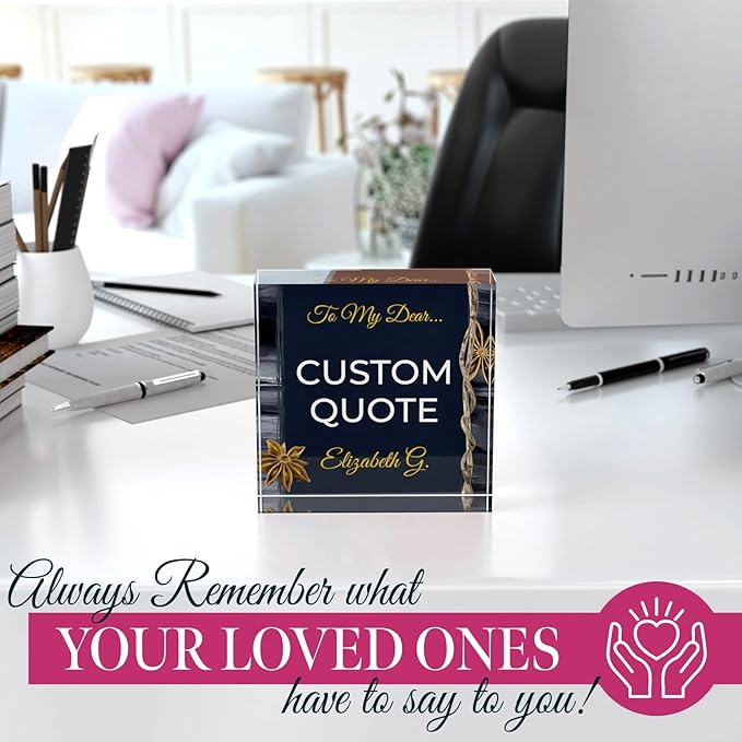 Custom Acrylic Sign Personalized, Custom Desk Name Plate, 18 Styles, - Image 4