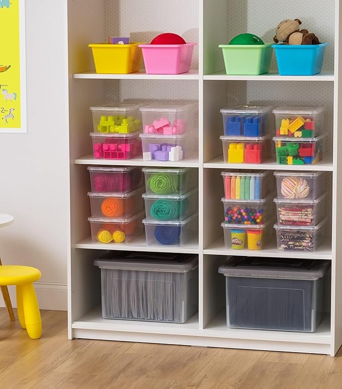 IRIS USA 6-Pack Storage Bins - Image 3