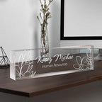 SalaGraphics Custom Engraved Acrylic Name Plates - Image 3
