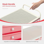 LDAILY 15 Drawer Rolling Storage Cart, Rolling Cart - Image 4
