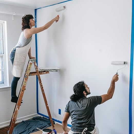 Premium Blue Painters Tapes, Masking Master Tape, No Residue & Easy Removal - Image 7