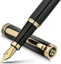 BEILUNER Black Fountain Pen, Stunning Luxury Pens by BEILUNER