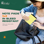 Roneky Yellow Legal Pads 5x8 Notepads, 12 Pack Small Note Pads 5x8 College - Image 6