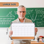 Monthly Calendar Whiteboard Dry Erase Cork Board Combination - Image 5