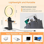 2Packs-Ring Light for Computer Laptop, Video Conference Lighting kit for Zoom - Image 5