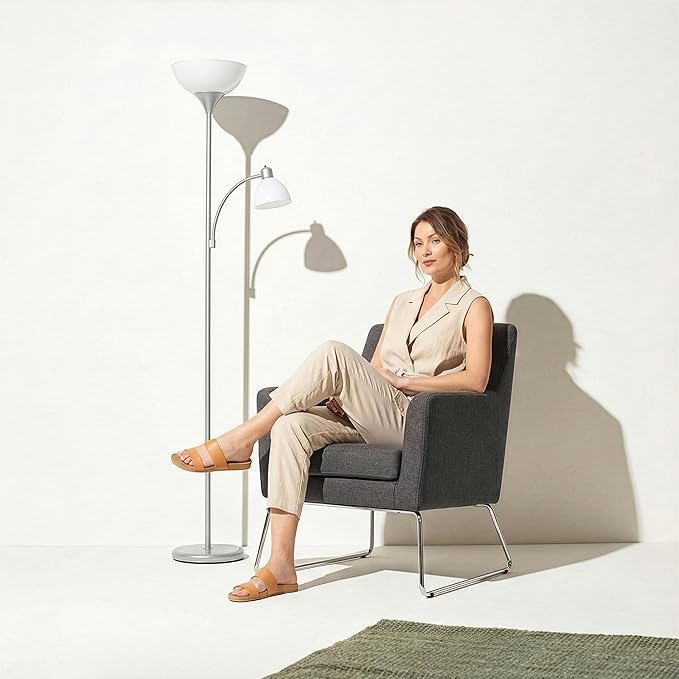 Brightech Sky Dome Plus LED Floor lamp, Torchiere Super Bright Floor Lamp - Image 3