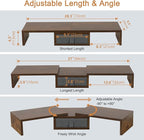 TEAMIX 3 Shelf Monitor Stand Riser - Image 4