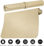 Boutilon Leather Desk Pad Protector, Non-Slip Mouse Pad, Laptop Desk Pad - Image 3