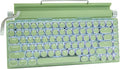 Adventurers Retro Typewriter-Style Mechanical Keyboard, 83 Keys, 75% Compact by Unknown
