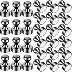 VNDUEEY 30Pcs Strong Fridge Magnets, Magnetic Push Pin, Small Metal Magnets by VNDUEEY