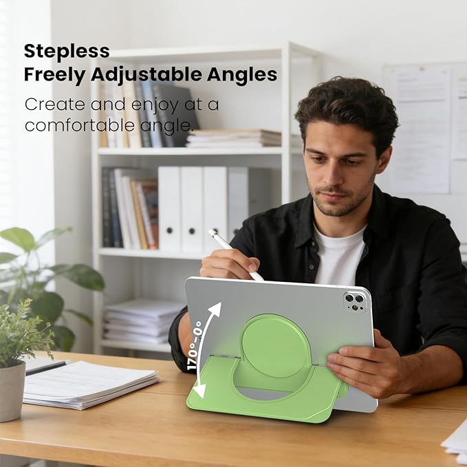 Nillkin Adhesive Tablet Stand, 0.14 inch Invisible Slim iPad Holder, Stepless - Image 6