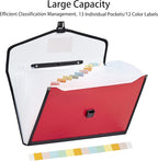 Legal Size 13-Pockets Expanding File Folder - Image 2