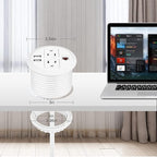 Power Grommet 3 Inch for Desktop, Recessed Desk Outlet - Image 6
