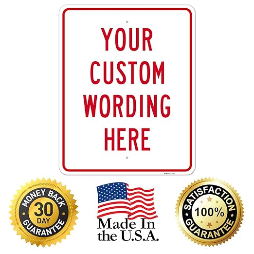 Custom Sign, Personalized Metal Signs, Customize - Image 8