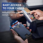 RUNBOX Slim Card Holder Wallet for Men, Minimalist RFID Blocking Wallet - Image 3