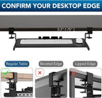 AX WABER Keyboard Tray Under Desk Pull Out - Image 7