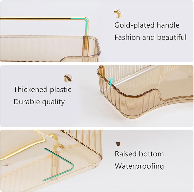 YCIA&DONE Corner Bathroom Counter Organizer, Makeup Organizer - Image 3