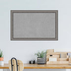 Amanti Art Grey Framed Magnetic Board 28x44 Large Vision Board - Image 5