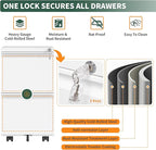 TEEALUBAN 2 Drawer File Cabinet - Image 9