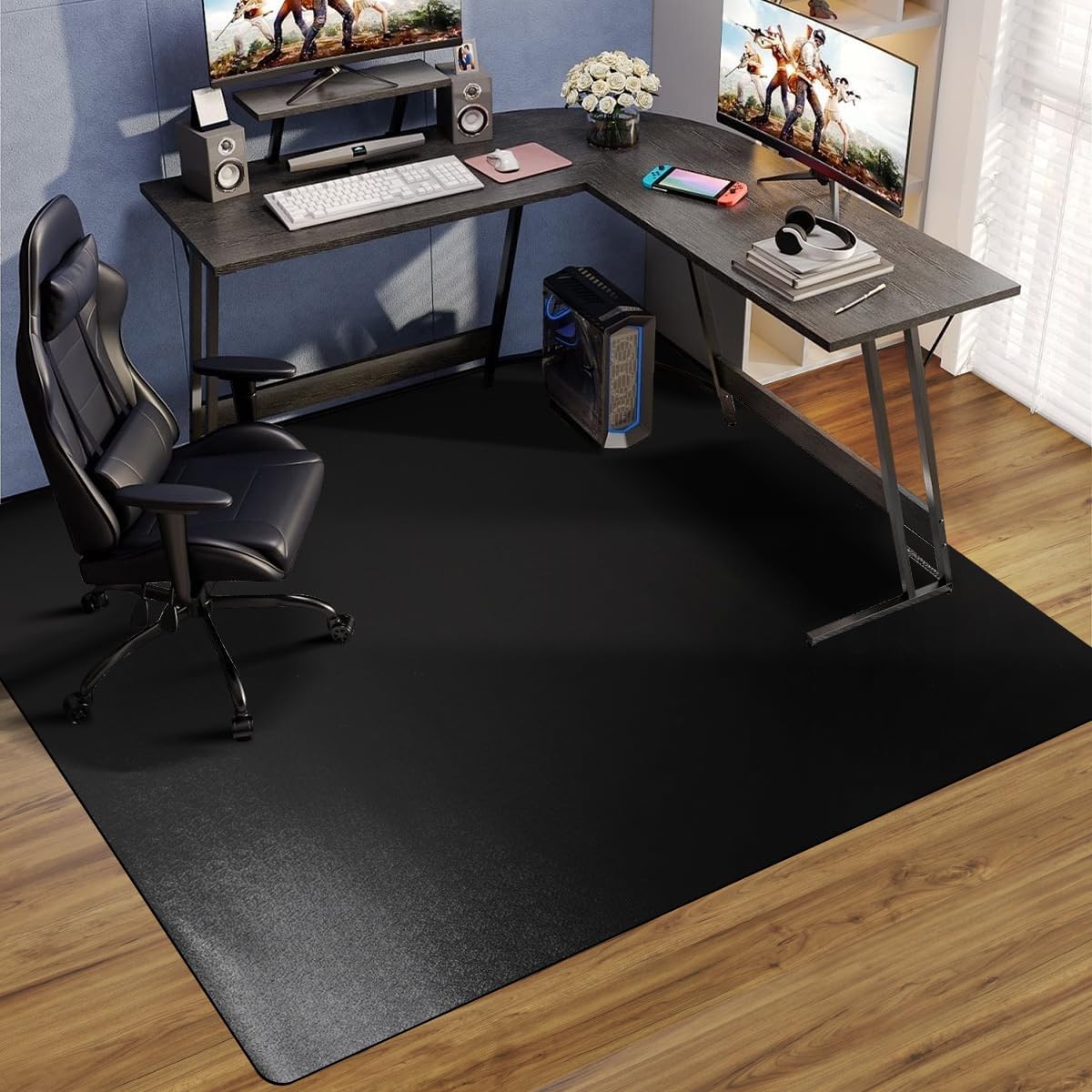 Office Chair Mat for Hard Floors, 48"x60" Waterproof Computer Chair...