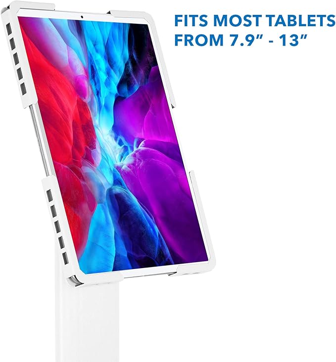 Mount-It! Anti-Theft Universal Tablet Kiosk Stand, Fits iPad Pro, Galaxy Tab - Image 2