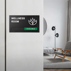 Wellness Room Office Sign, Do Not Disturb Privacy Slide Door Sign, In Use And - Image 6
