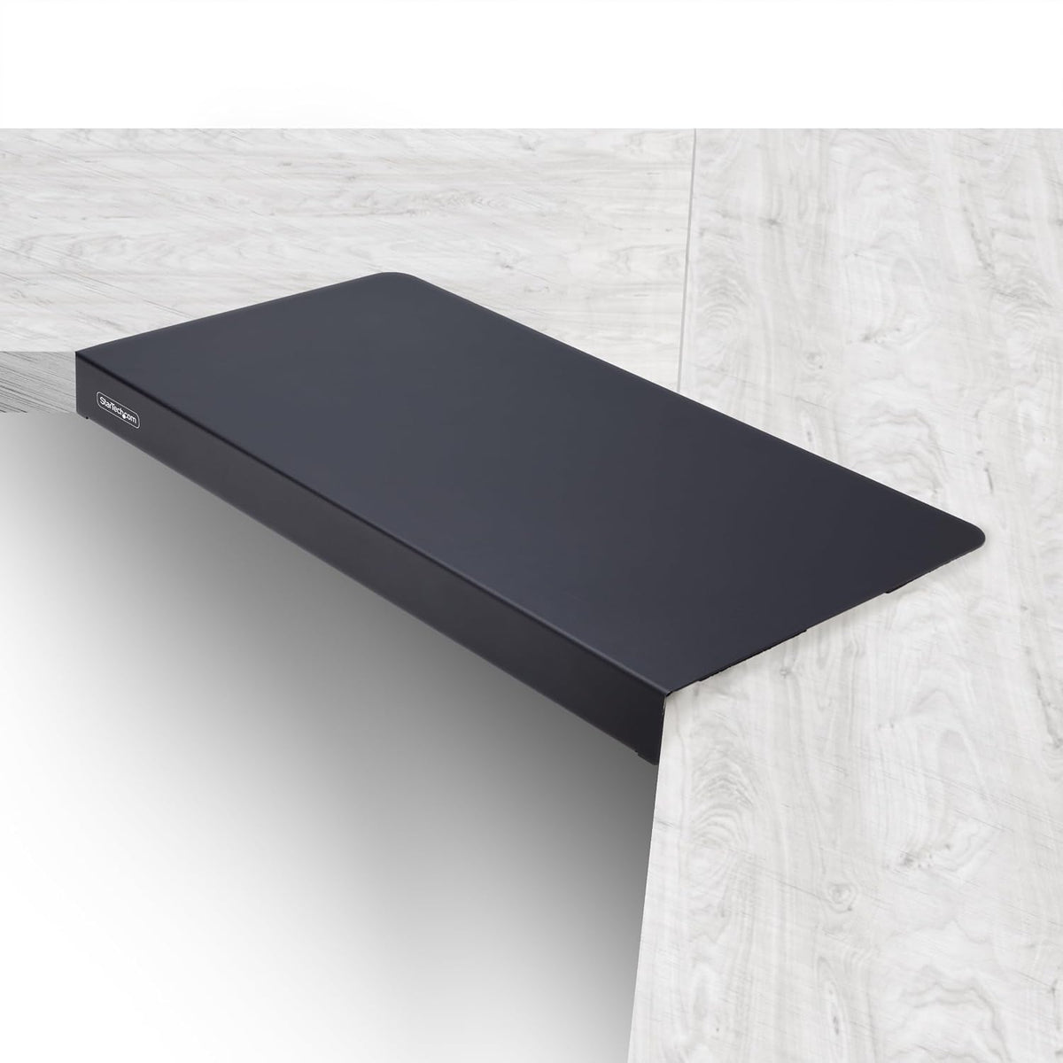 StarTech.com Clamp-On Steel Desk Corner Sleeve for L-Shaped/Corner Desk, for ...