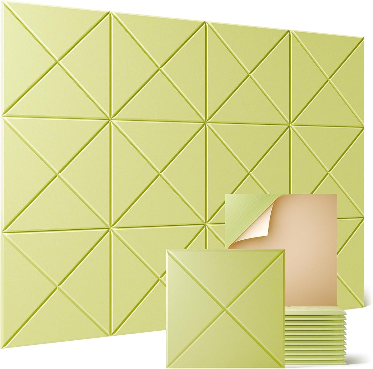 Sonicism 12 Pack X-Lined Acoustic Panels