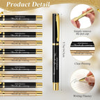 Feifeiya 100 Set 60th Birthday Favors with Black Gold Pens Cards | Birthday Souvenirs for Guests, Black and Gold Pens with Paper Thank You Cards for Men, Women and Wedding Anniversary Party
